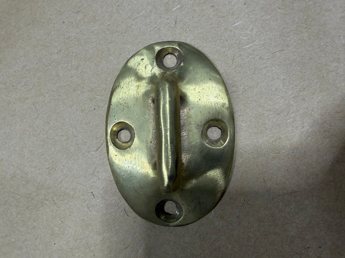 Bronze Padeye / Pad Eye - 1" x 1/2" Eye - 3 3/8" Long Base