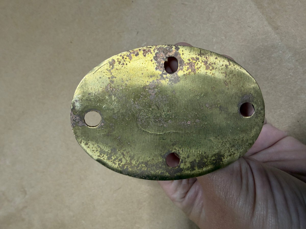 Bronze Padeye / Pad Eye - 1" x 1/2" Eye - 3 3/8" Long Base