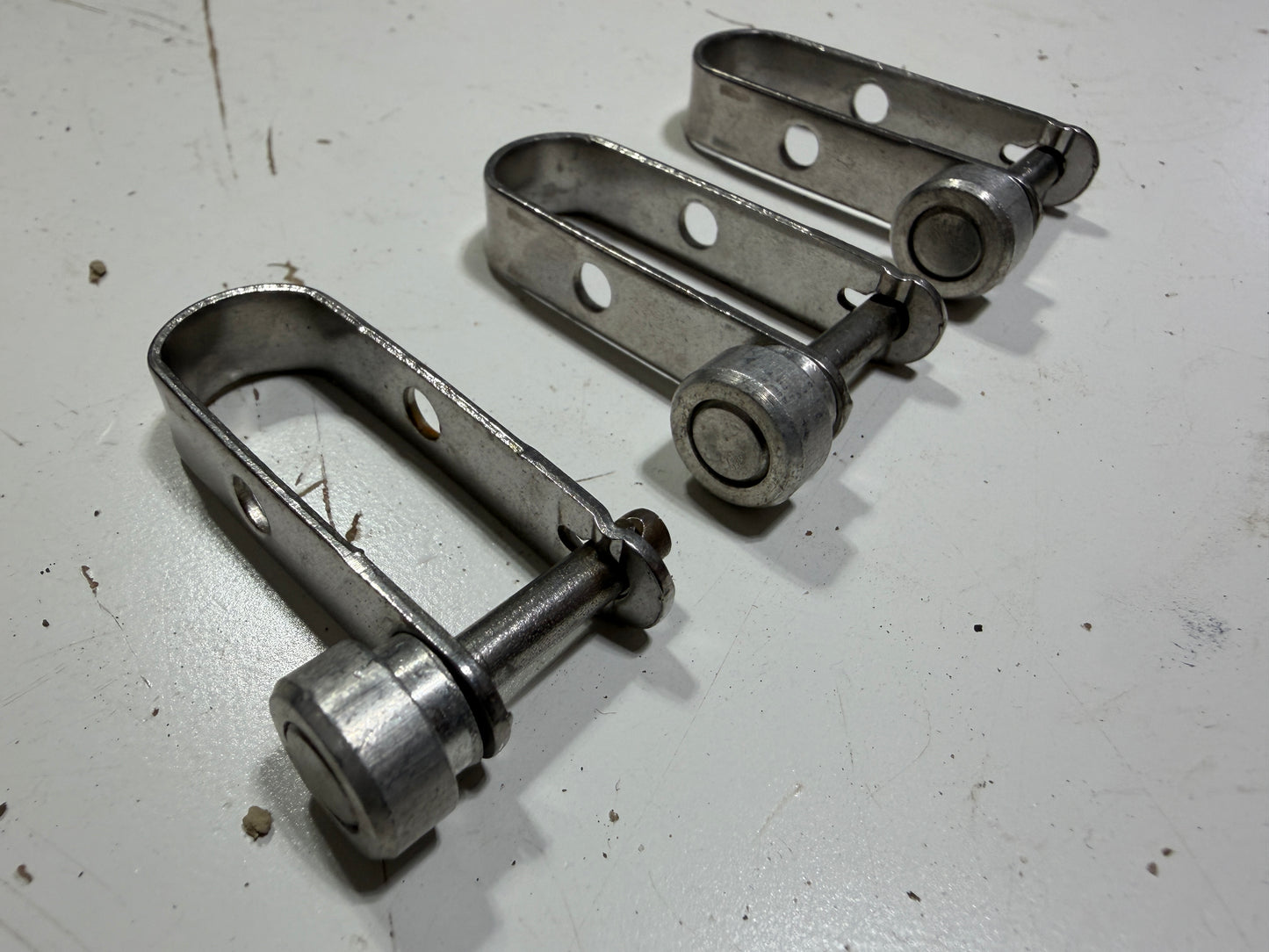 LOT OF 3 Stainless - 3/16" Pin