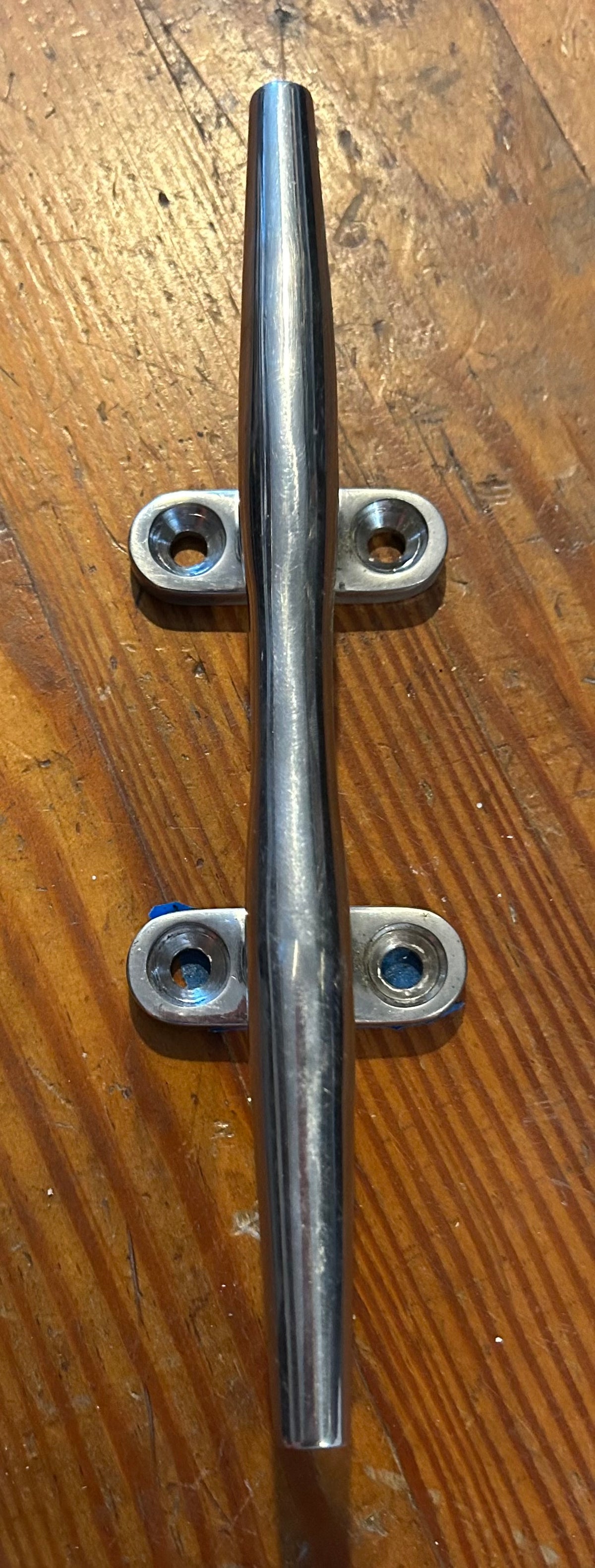 8” Stainless Steel Cleat - Flat Ends