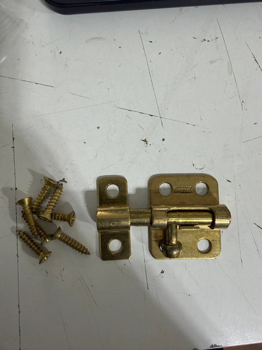 2" Brass Barrel Bolt
