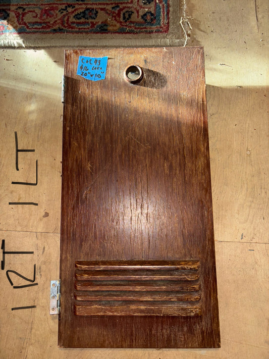 C&C 43 Interior Wooden Door- 20” Long x 10” Wide