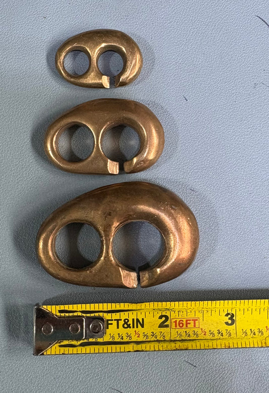 Bronze Brummel Hooks - 3 SIZE OPTIONS