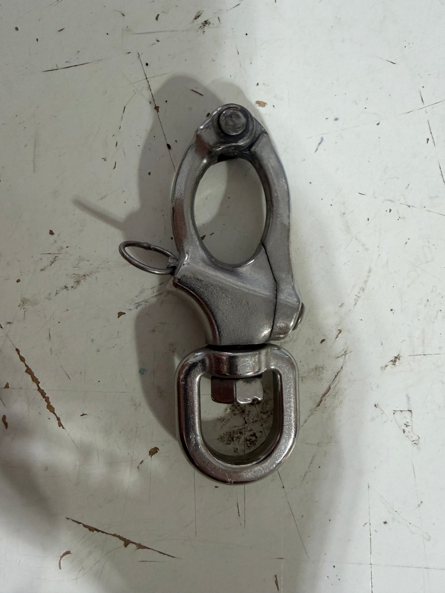 Stainless Steel Gibb Swivel Bail Shackle 11/16” Bail