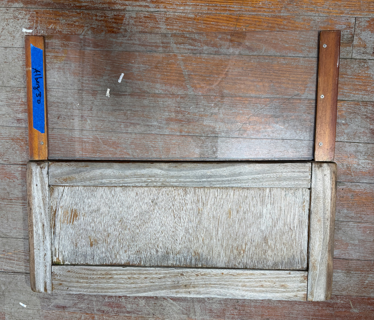 Alberg 30 Companionway Boards - Wood/Plexi -- #59