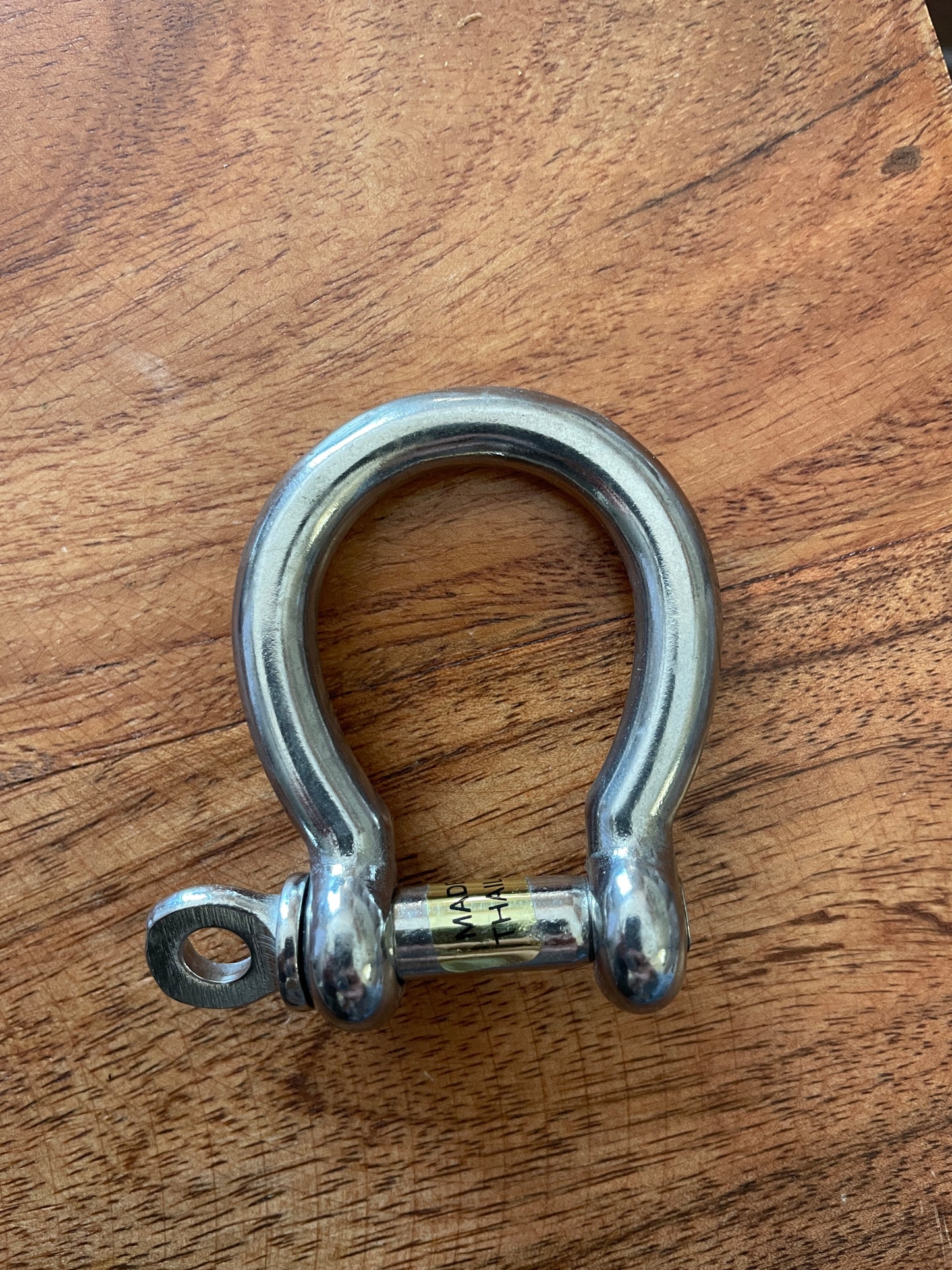 SS D Ring  Shackle- 5/8” Made IN Thailand