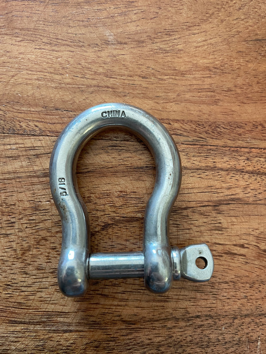 SS D Ring Shackle - 5/16” Made IN China