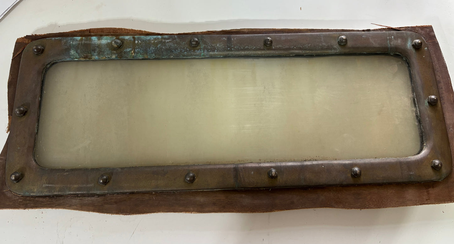 Bronze Fixed Porthole OFF Crealock 37