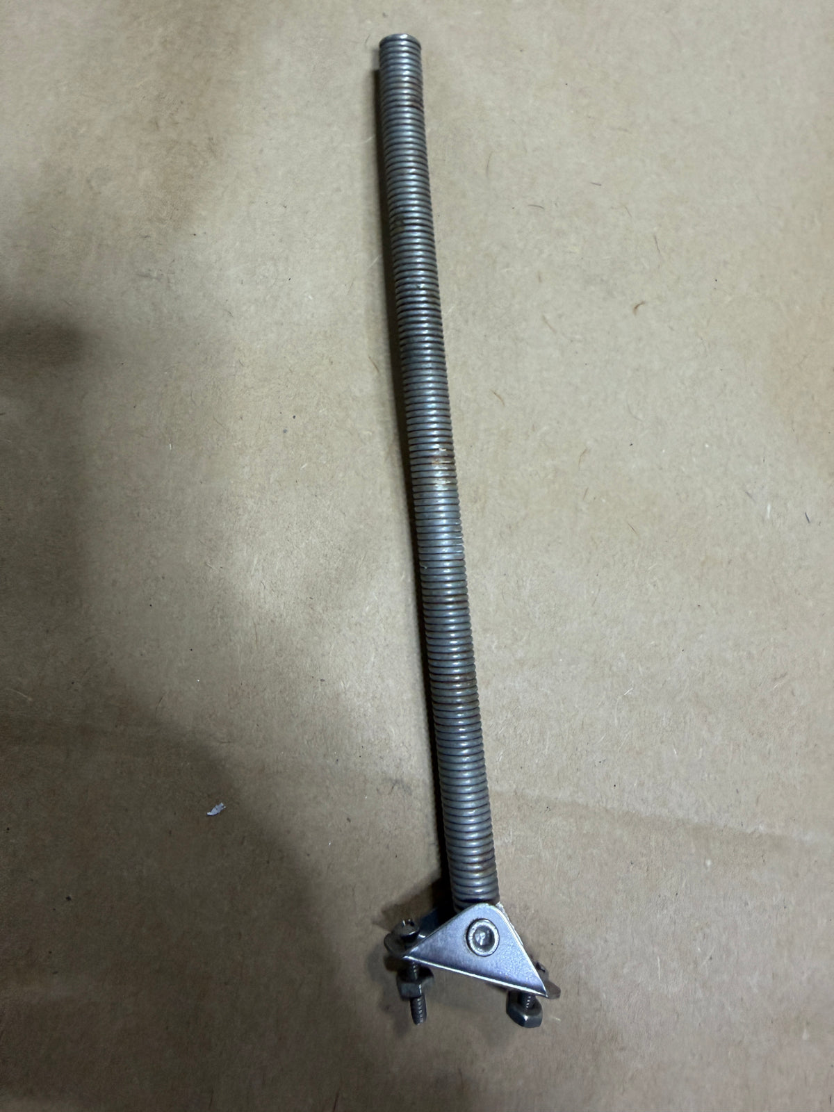 Stainless Steel Spring Hatch Hinge / Holder - 9" Length - Missing Other End