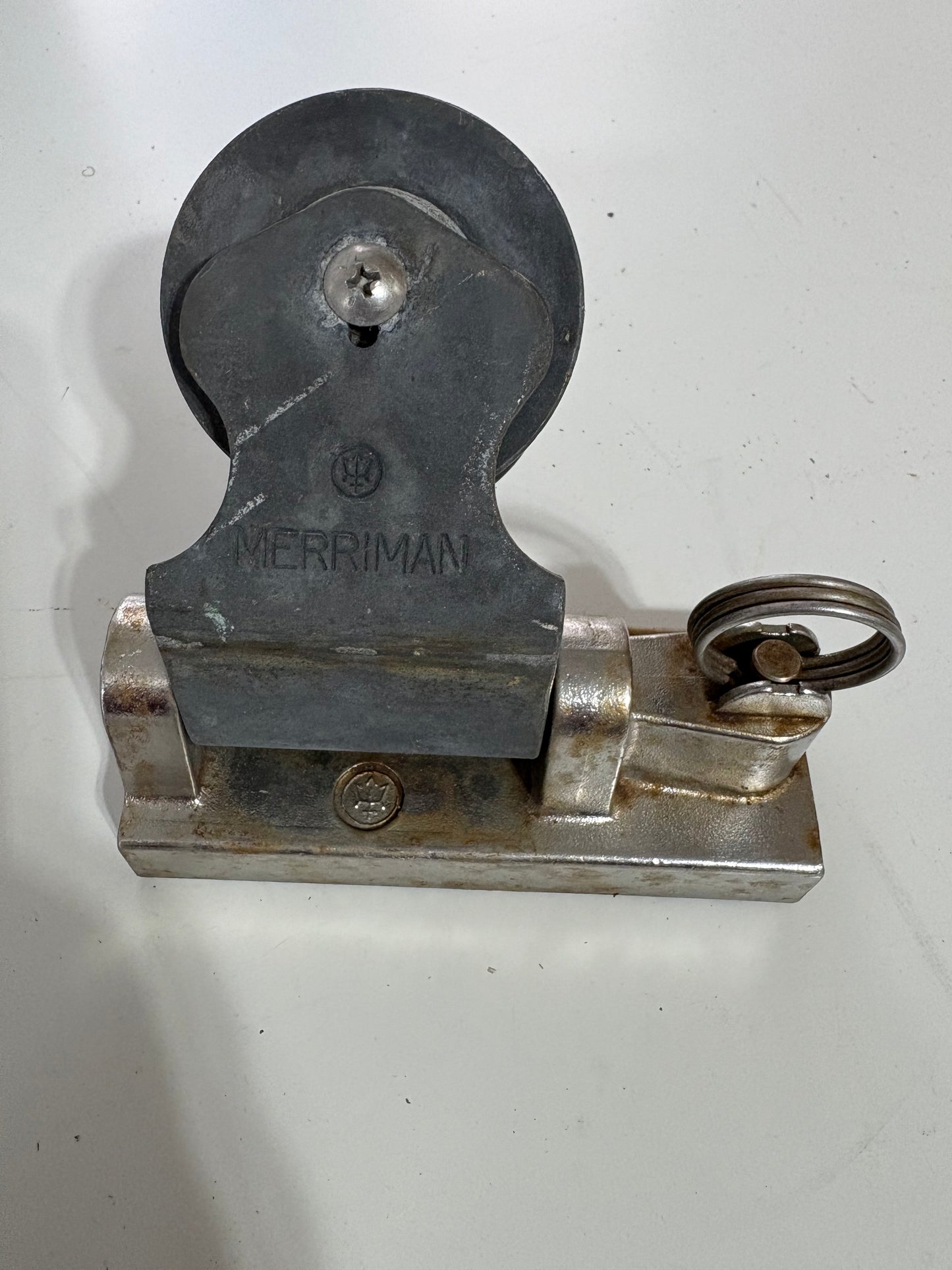 Merriman Sheet Block 1 1/4" Track - Stainless Steel Base