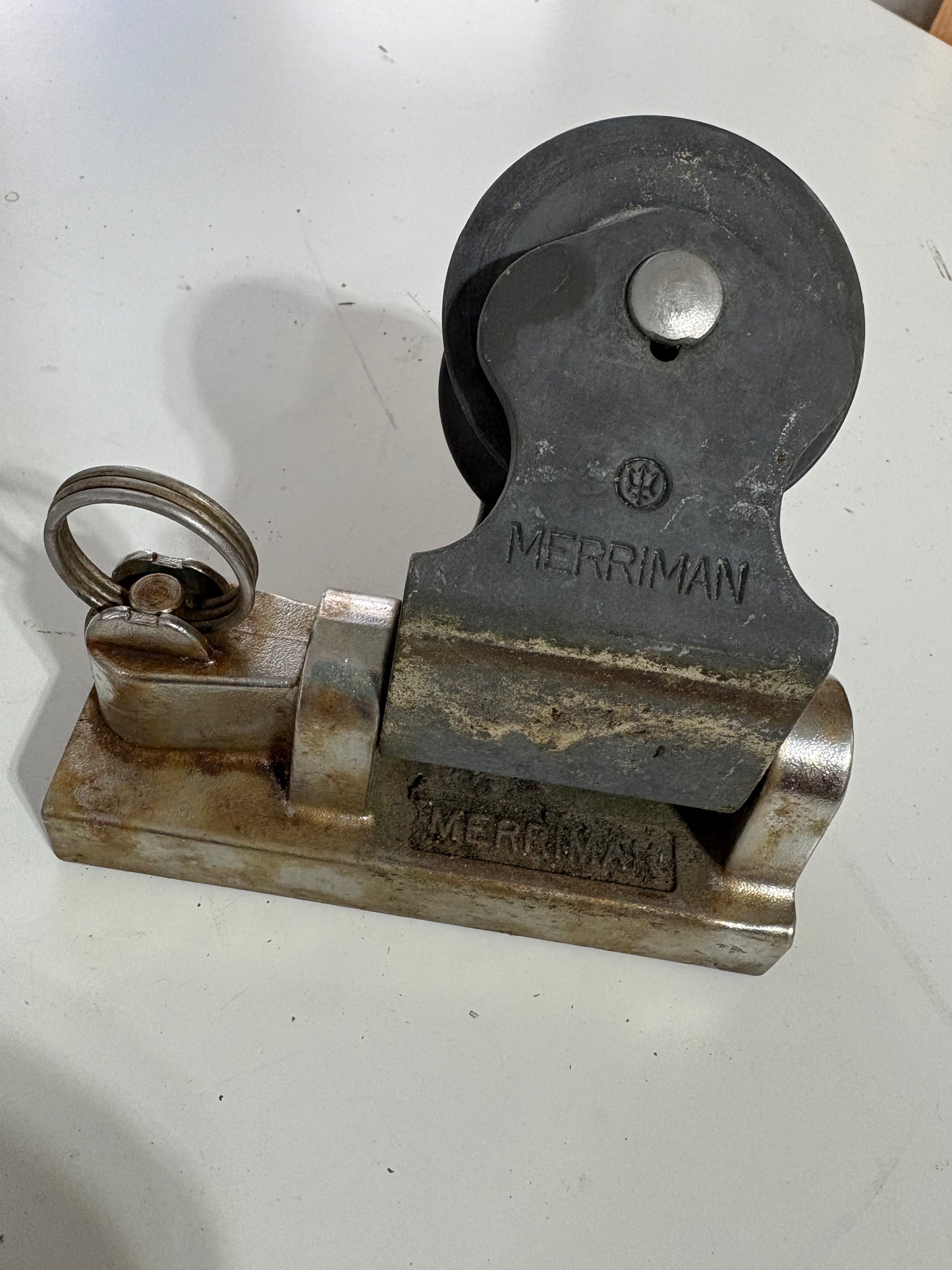 Merriman Sheet Block 1 1/4" Track - Stainless Steel Base