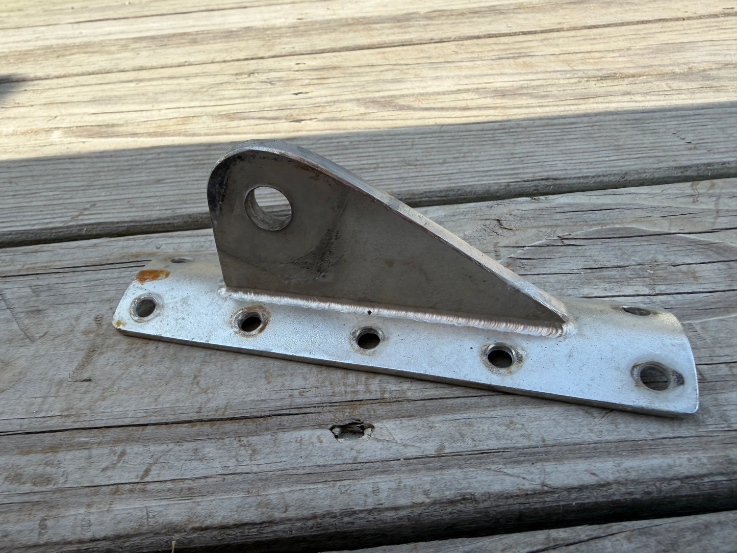 Curved Chainplate - 1/2" Hole
