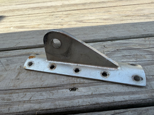Curved Chainplate - 1/2" Hole