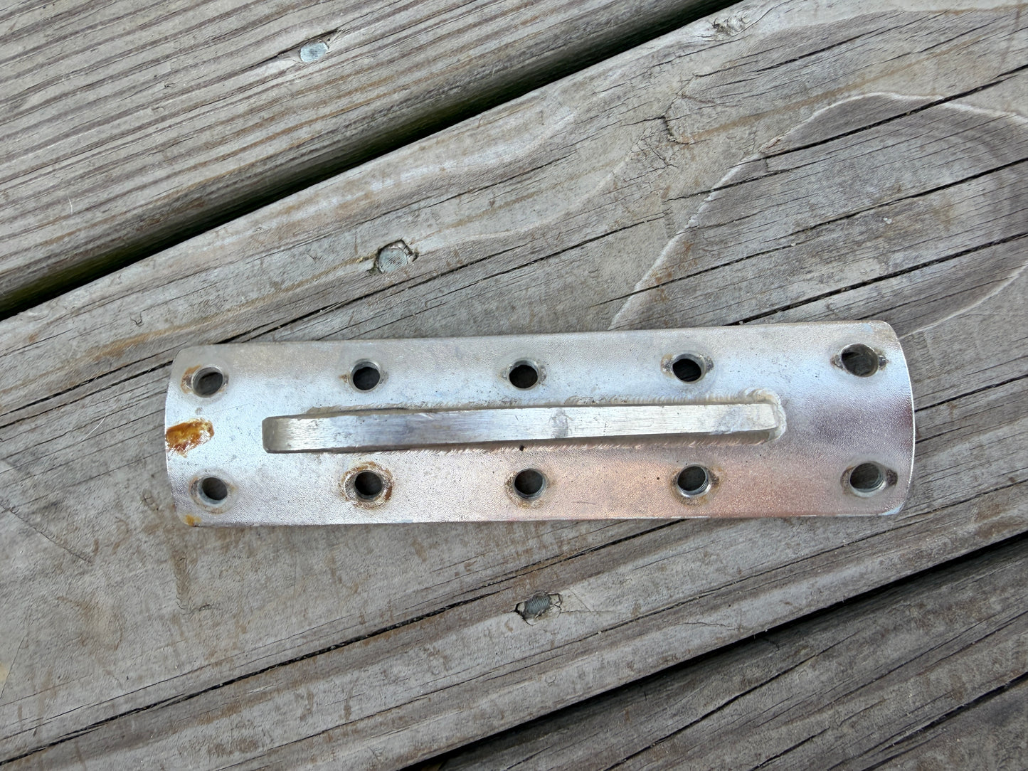 Curved Chainplate - 1/2" Hole