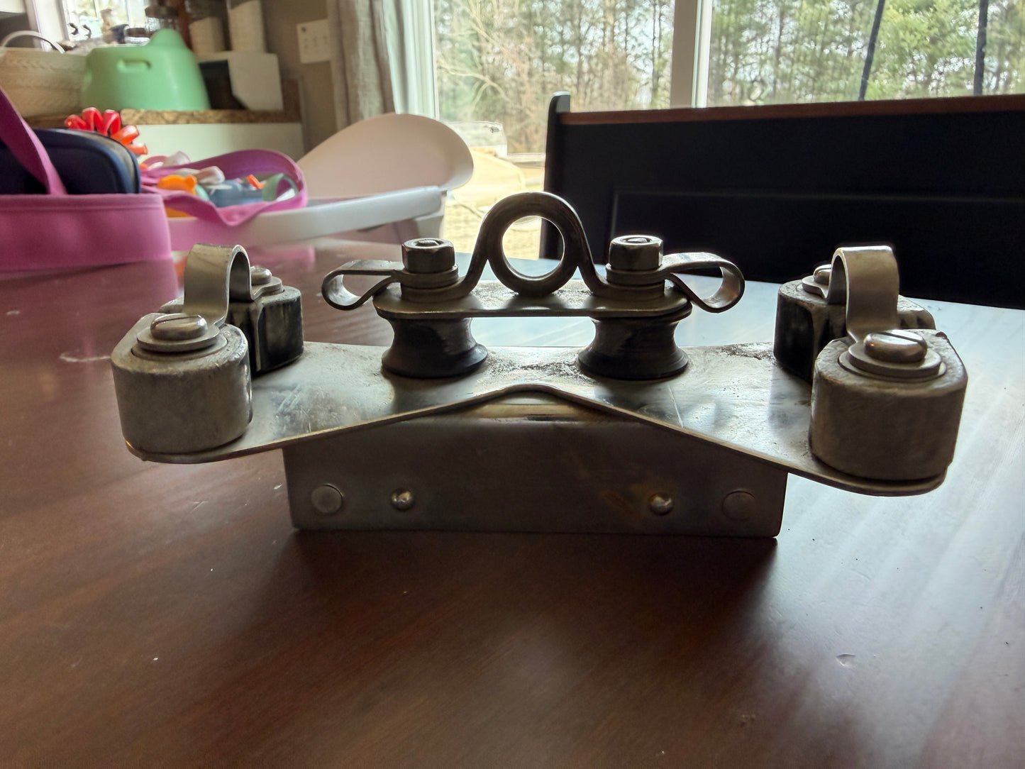 1" Heavy Duty Lead Car / Track Car - Missing The Rollers On Track