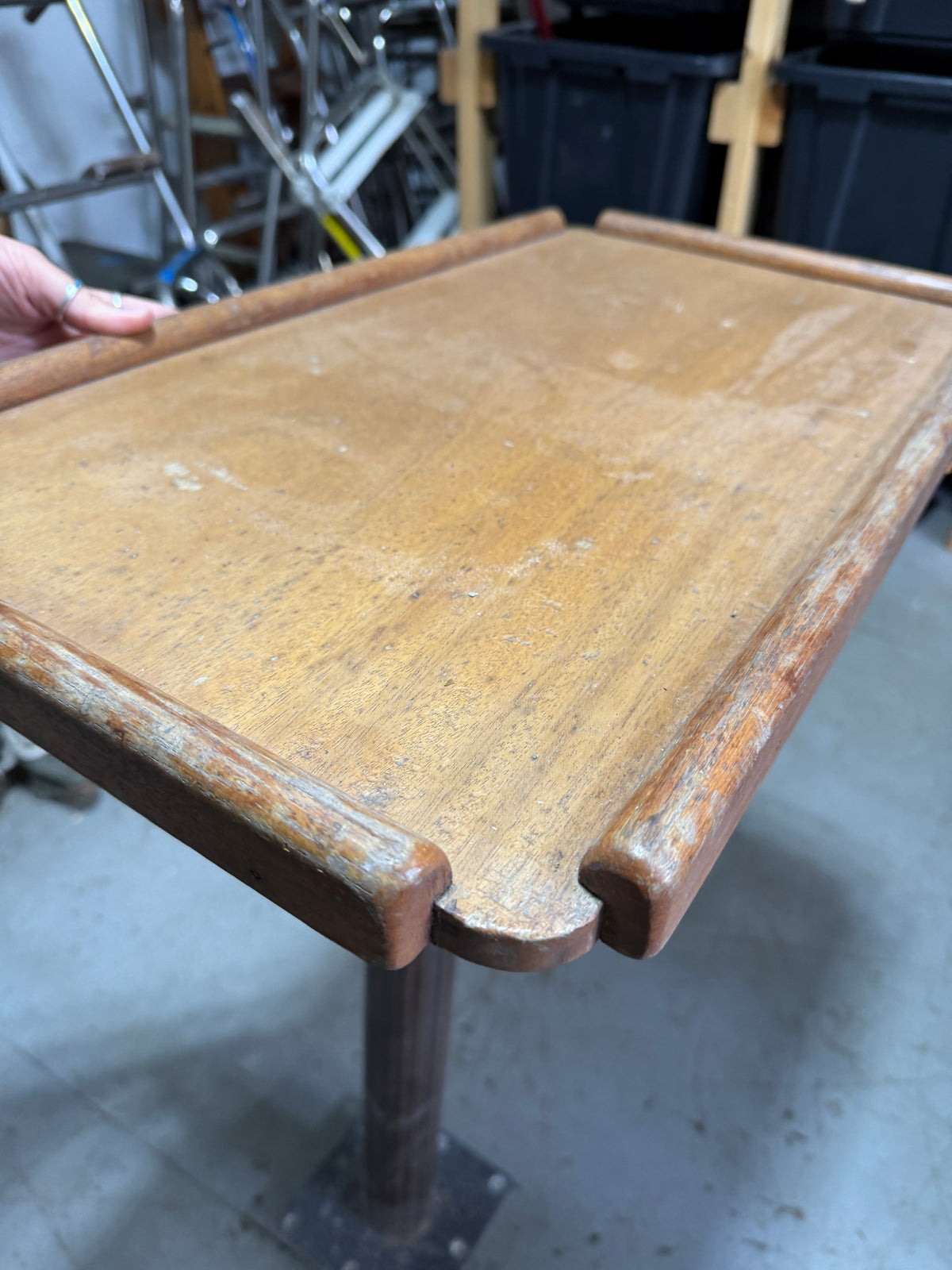Tartan 30 Cockpit Table On 30" Post -- #50