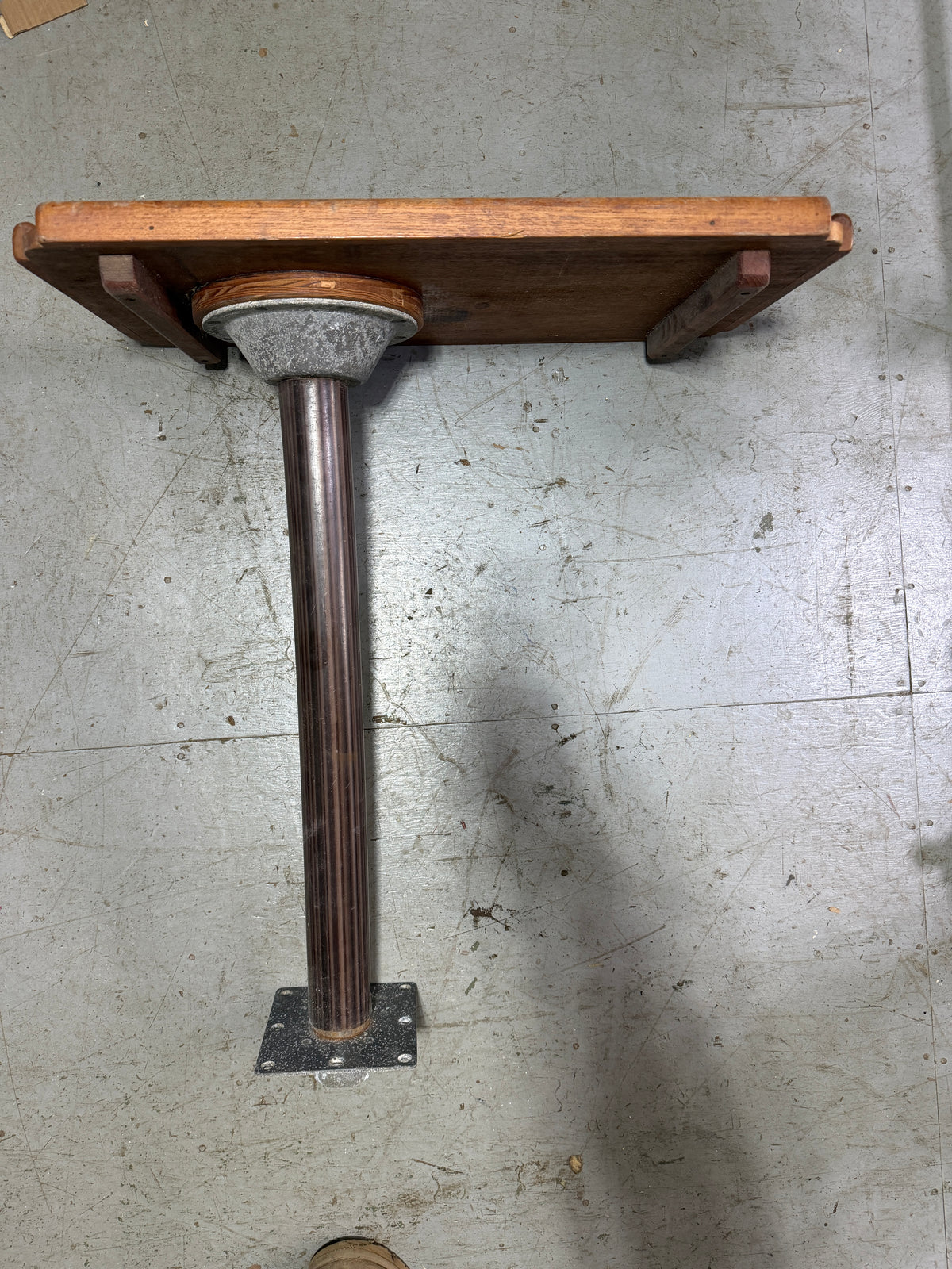 Tartan 30 Cockpit Table On 30" Post -- #50