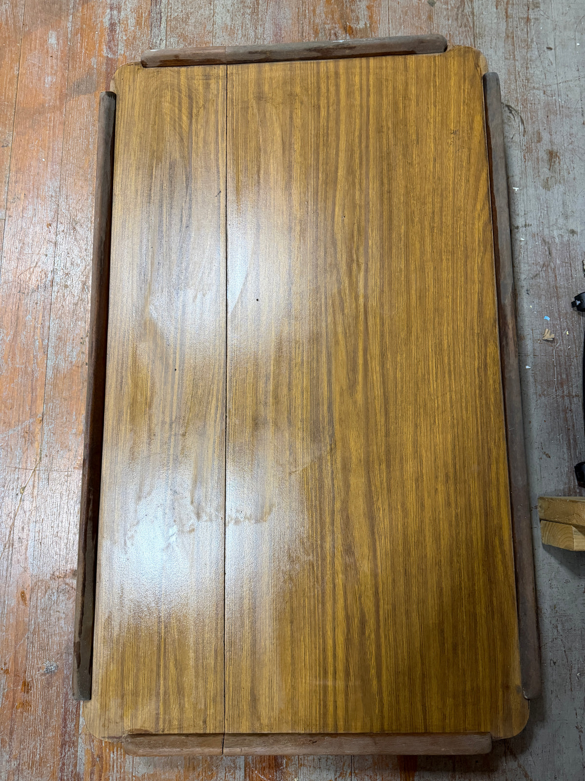 Tartan 30 Interior Saloon Table - 43" Long x 25 3/4" Wide x 1 1/2" Thickness - ONLY 1 LEG -- #51