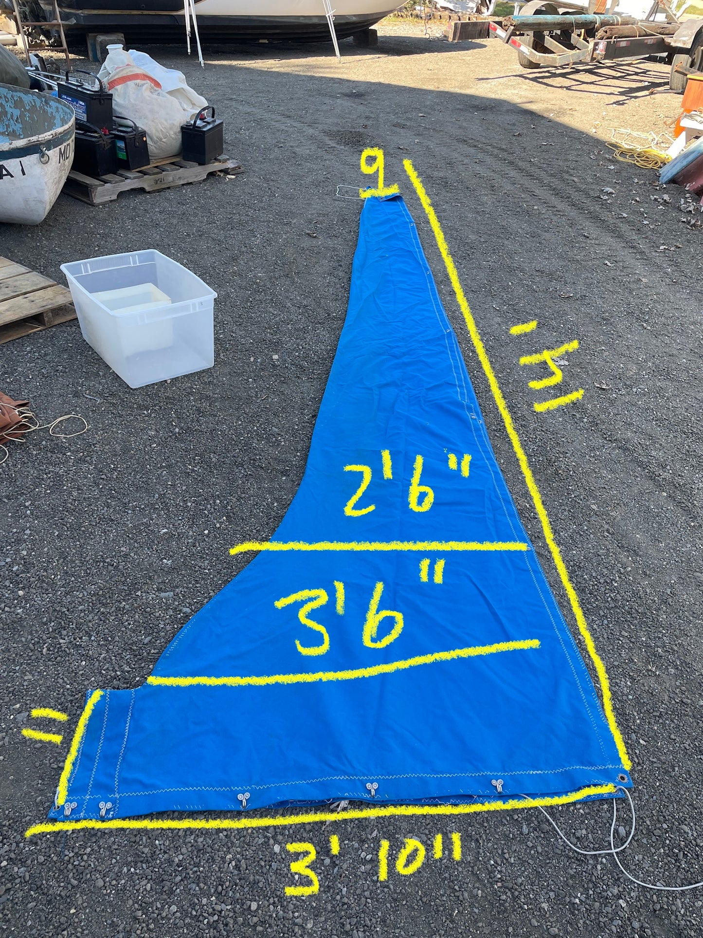 Pearson 30 14’ Mainsail Cover