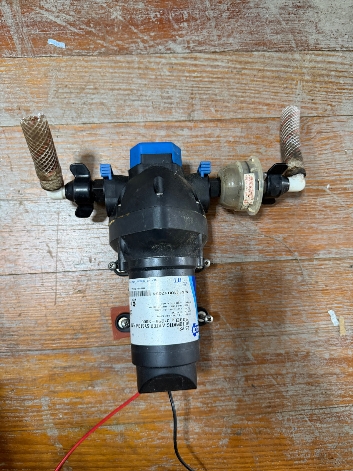 JABSCO 25PSI Automatic Water System Pump MODEL 31295-3000