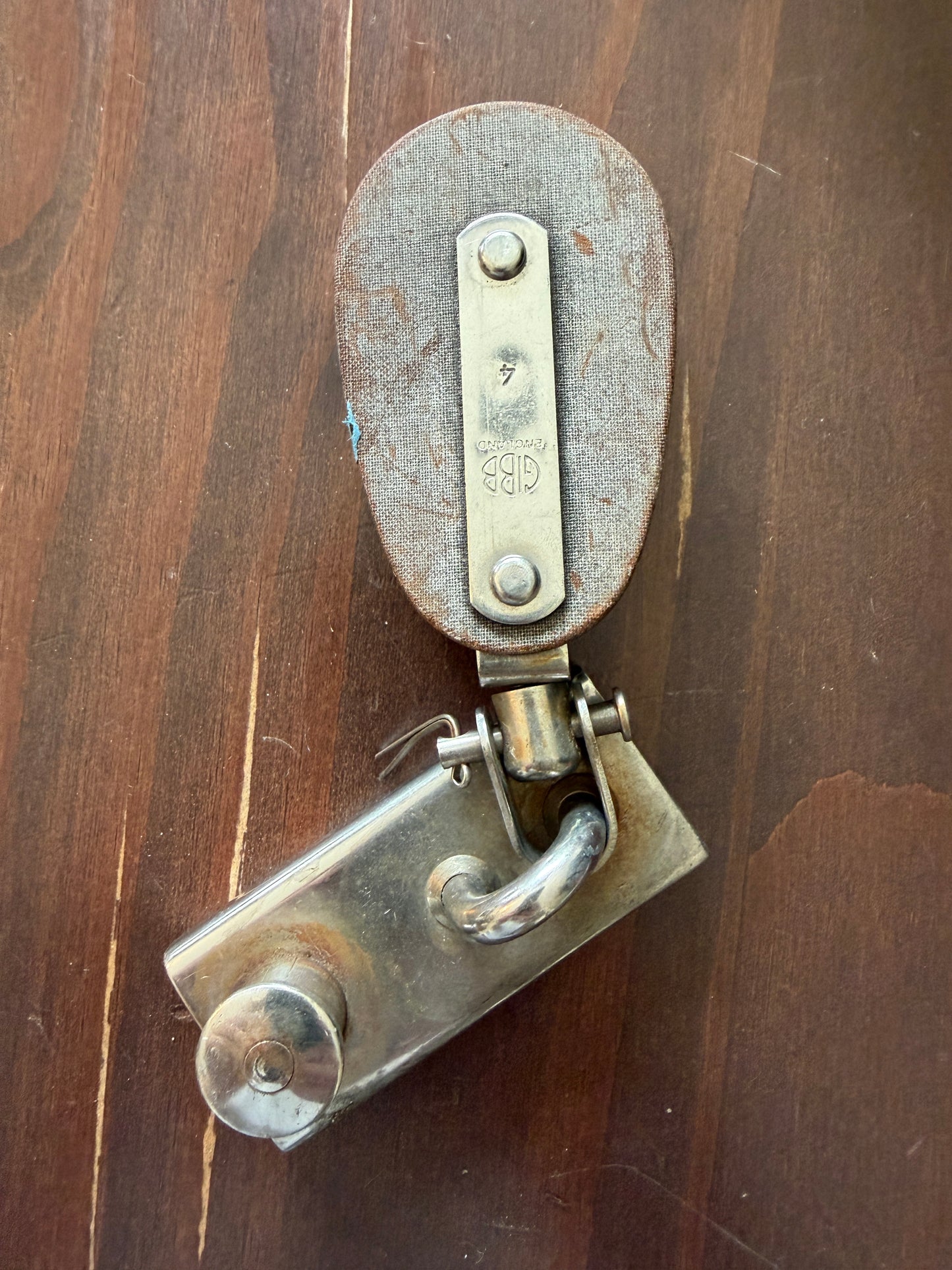 1" Pull Top Track Car WITH Gibb Tufnol Single Block - 5/16" Line