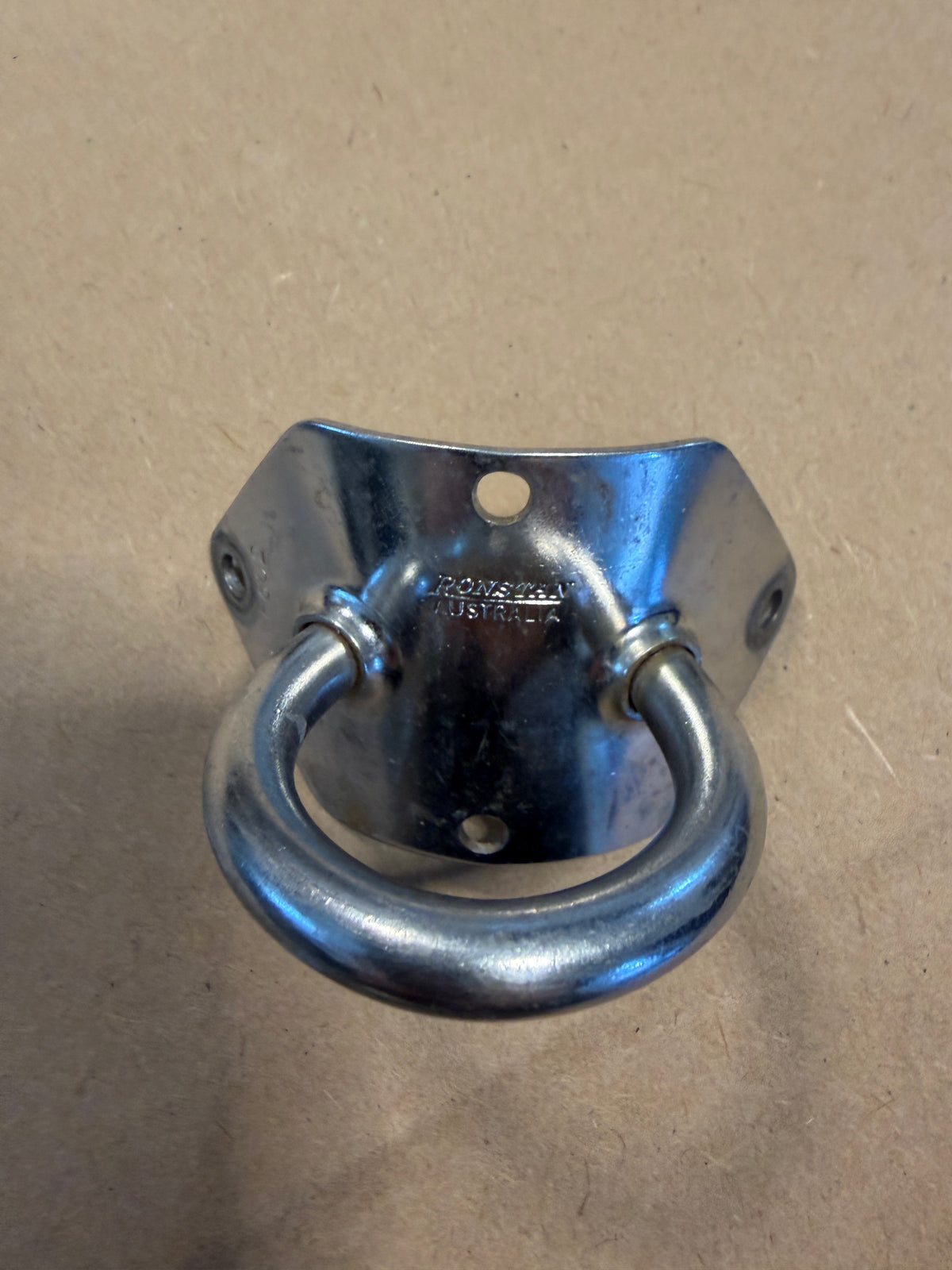 Ronstan Spinnaker Pole Ring with Curved Base - RF602 - 1 1/4" x 1" EYE  - Fits 2 3/8" Pole Diameter