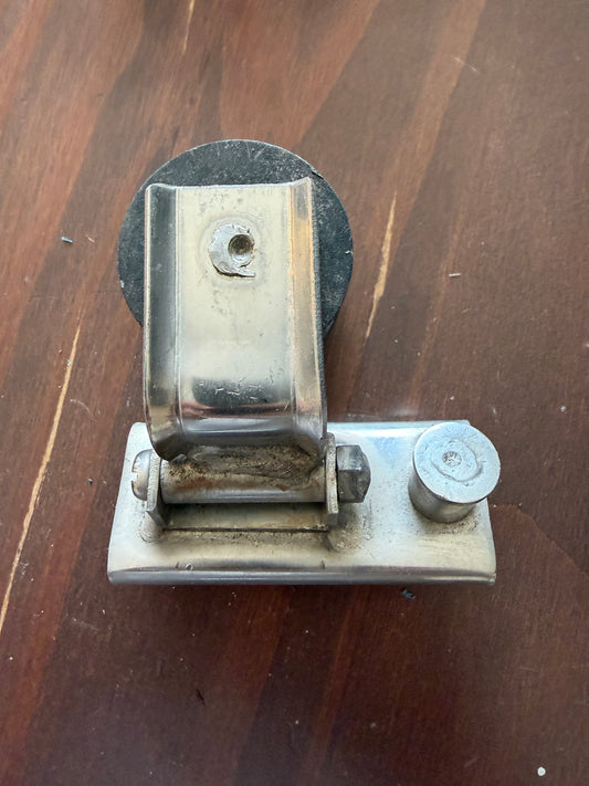 Small 1" Sheet Block / Track Car- Sheave Has Wear