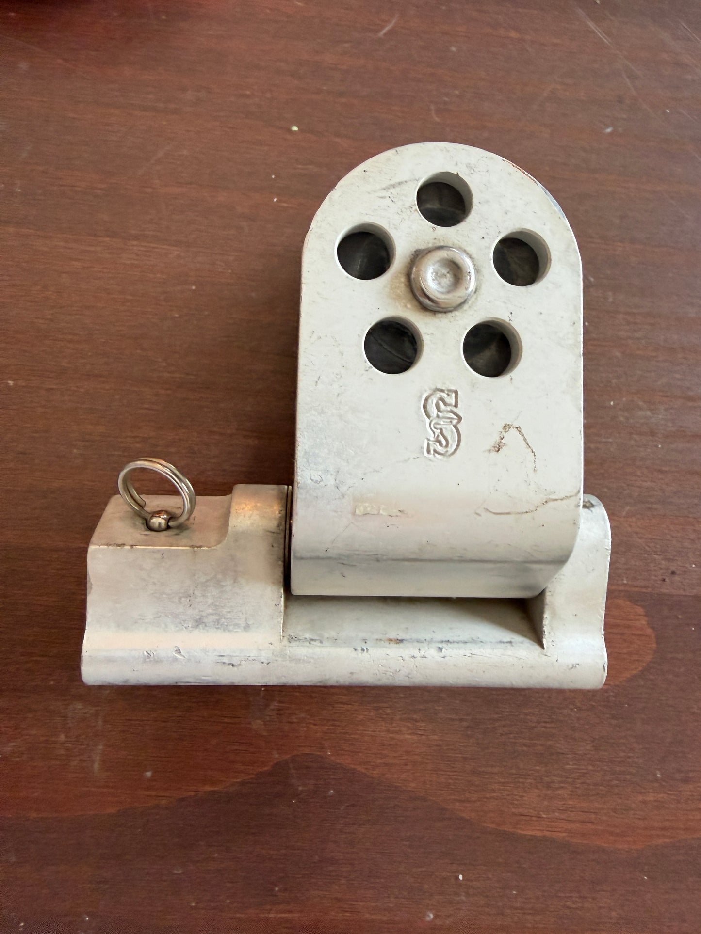 Small Schaefer 1" Sheet Block / Track Car - Stuck Sheave