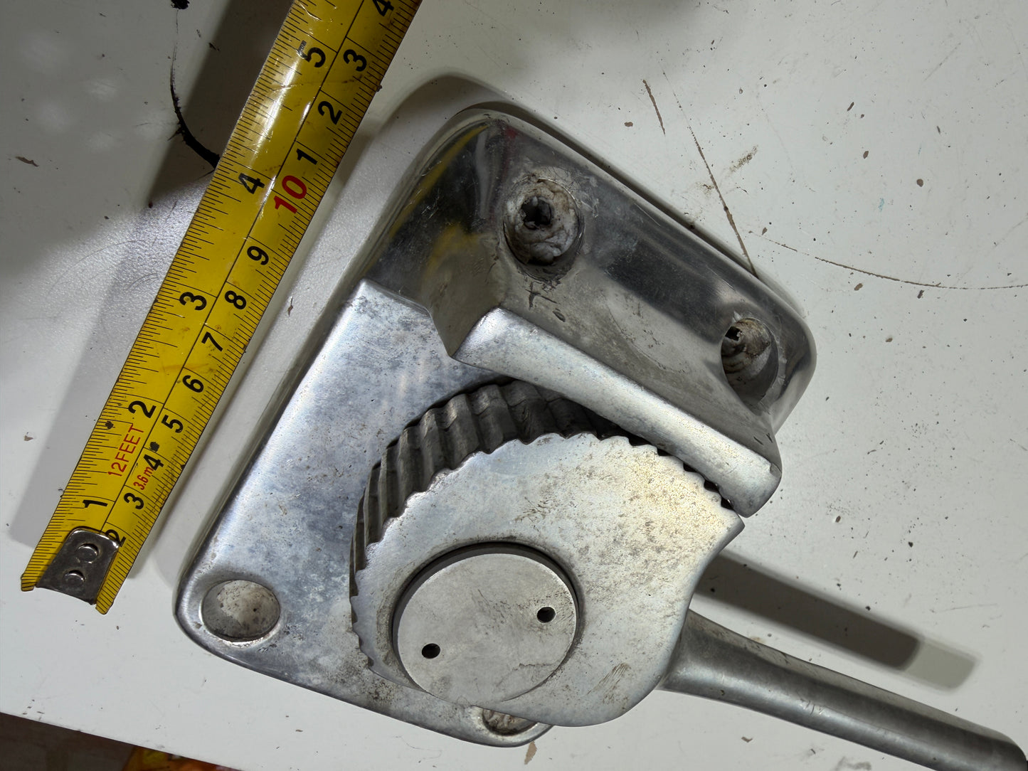 Large Aluminum Horizontal Clutch Jammer - 3/4" Line