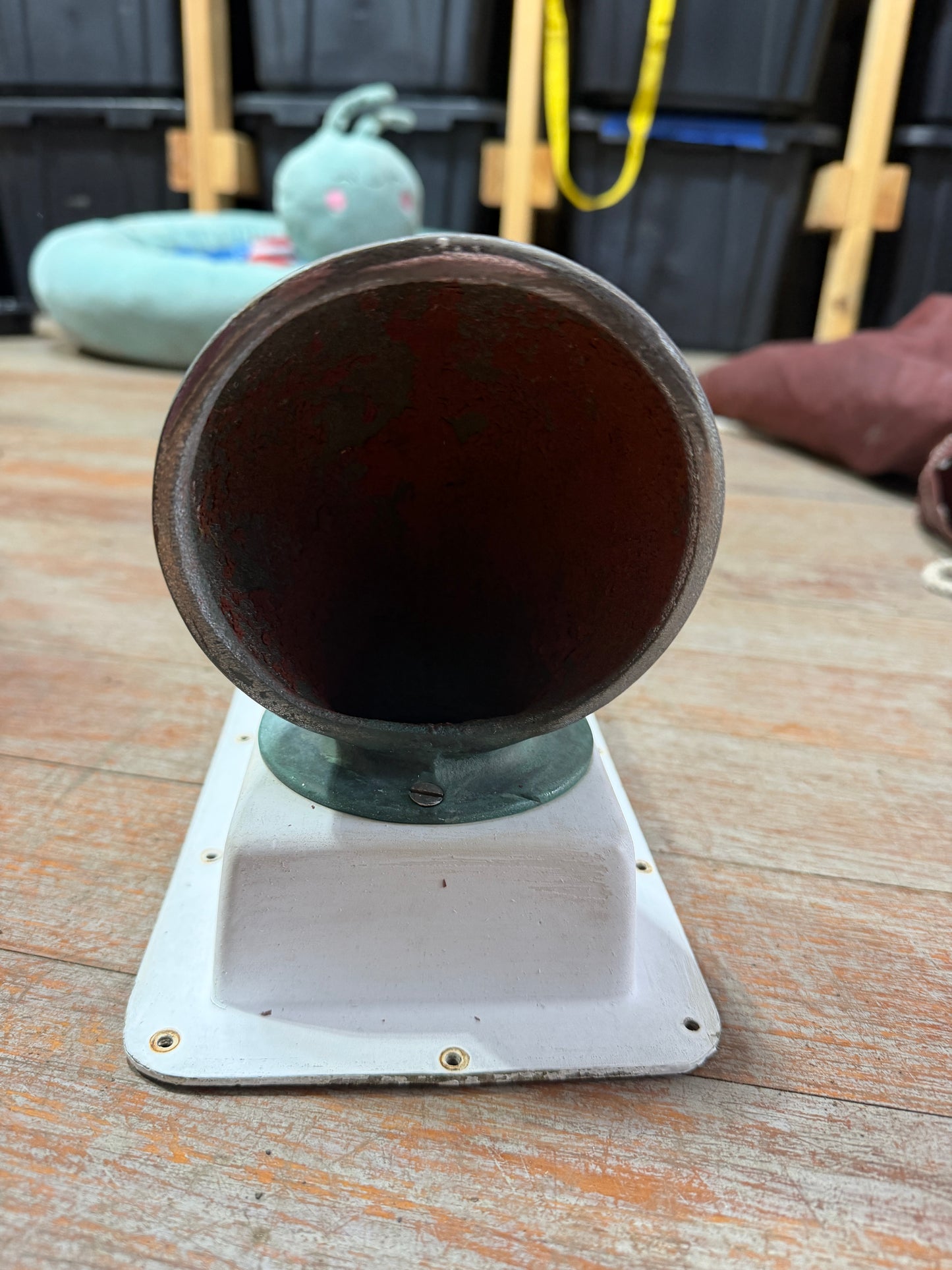 Chromed Bronze Dorade Vent W/ Fiberglass Box