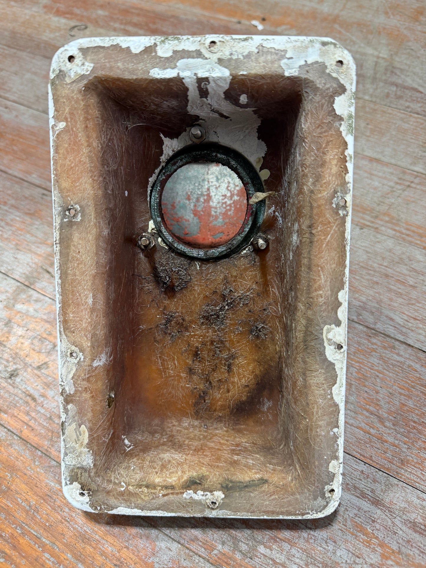 Chromed Bronze Dorade Vent W/ Fiberglass Box