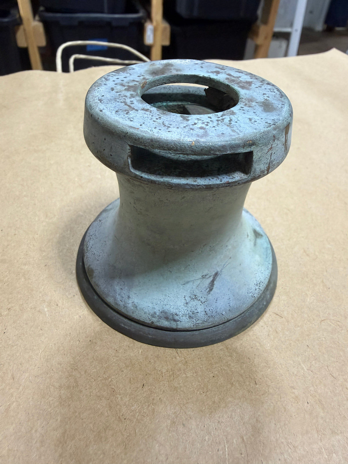 Vintage Bronze Winch - Doesnt Work Well - Tartan 30