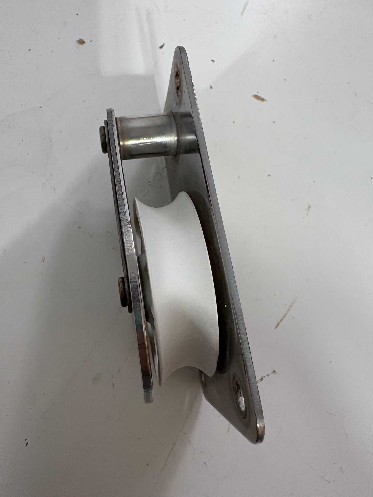 Stainless Steel Schaefer Cheek Block - 2" Sheave - 1/2" Line