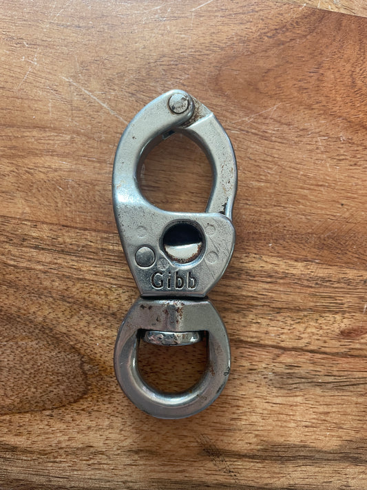 Gibb 3/4” Stainless Steel Swivel Bail Shackle