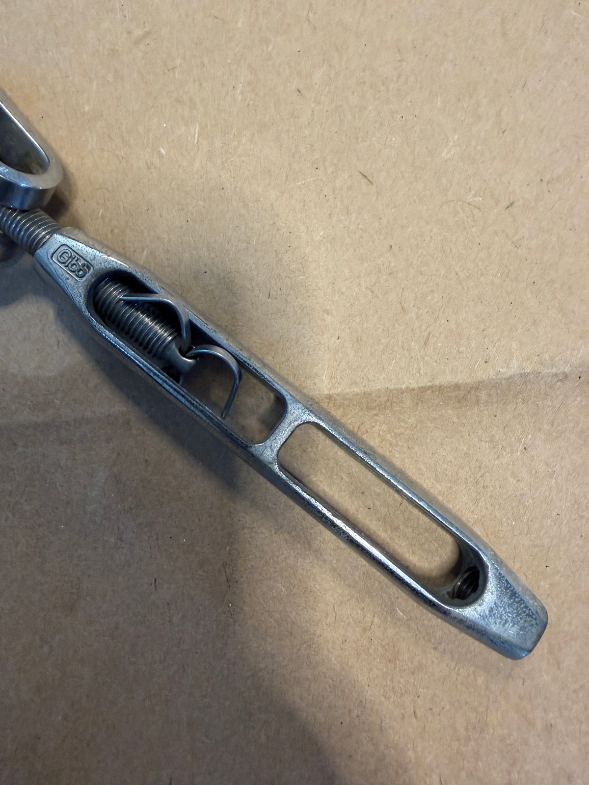 GIBB 5/16" Thread Diameter Turnbuckle - Toggle 5/16" Pin Diameter x 3/8" Width