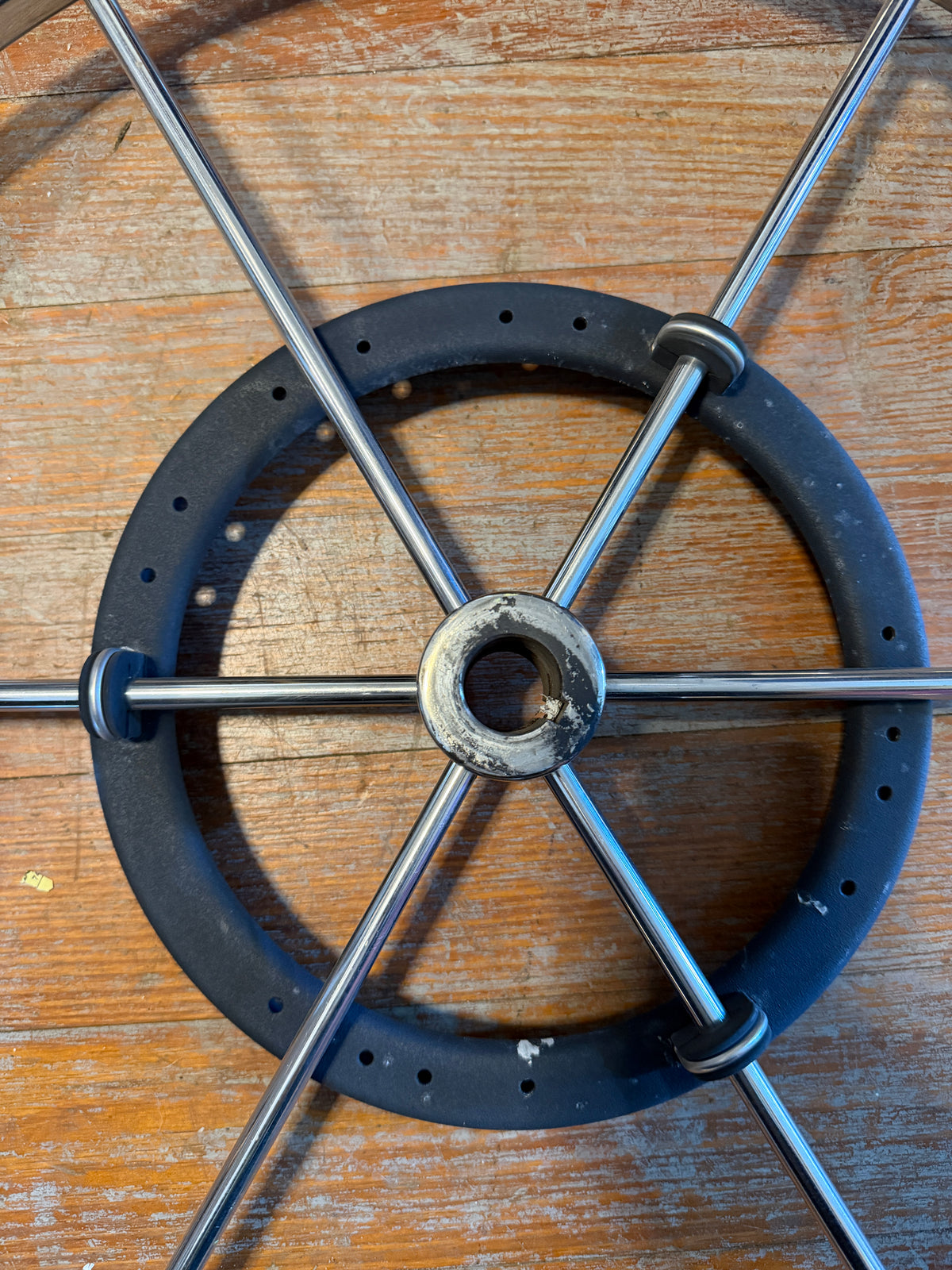 22" Edson Destroyer Wheel - 1" Straight Keyed Shaft - Lippincott 30