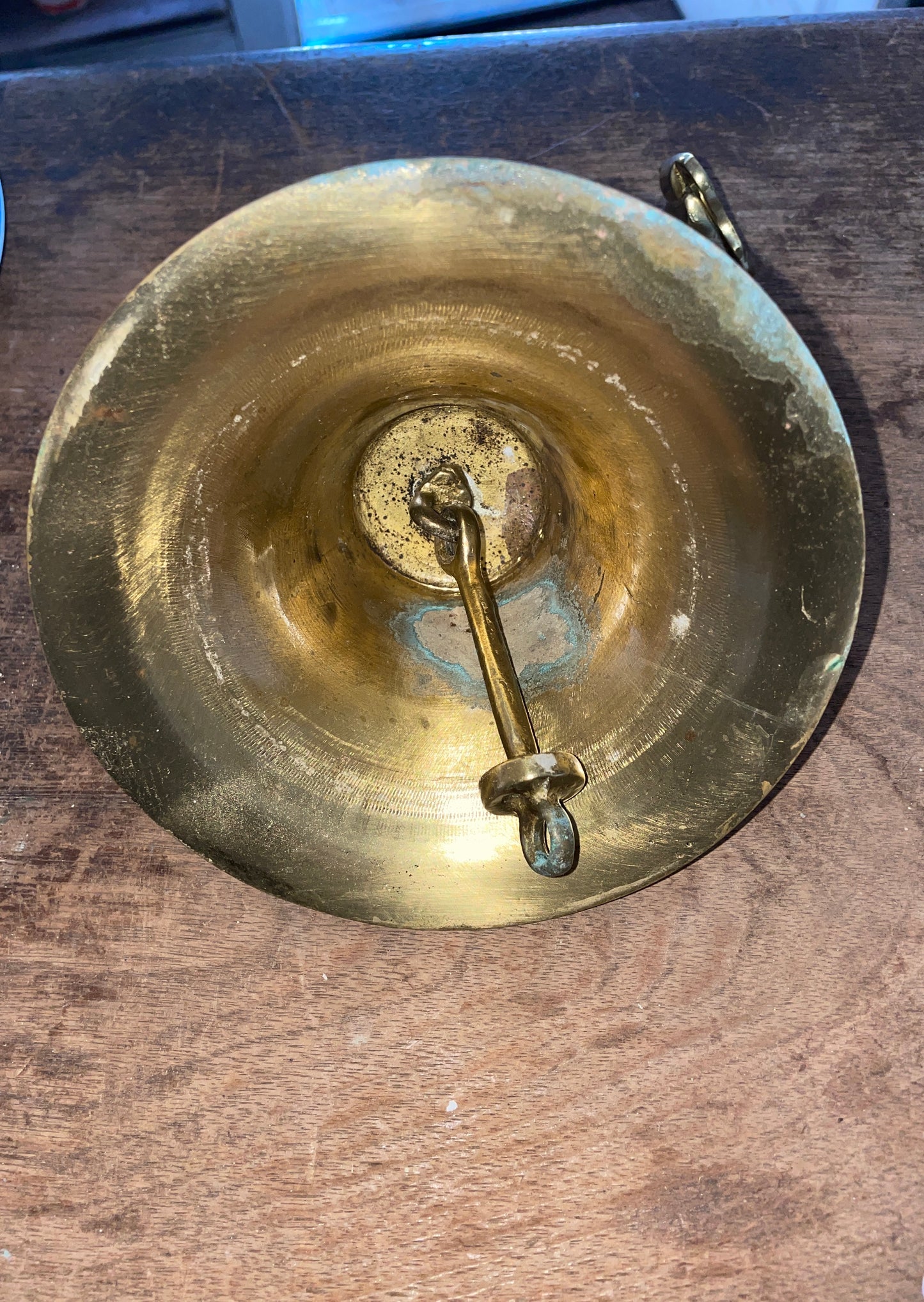 Brass 6” Diameter Ships Bell With Bracket