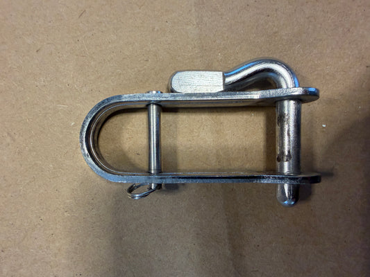 Halyard Shackle - 5/16" Pin Diameter x 15/16" Width x 3 1/8" Length