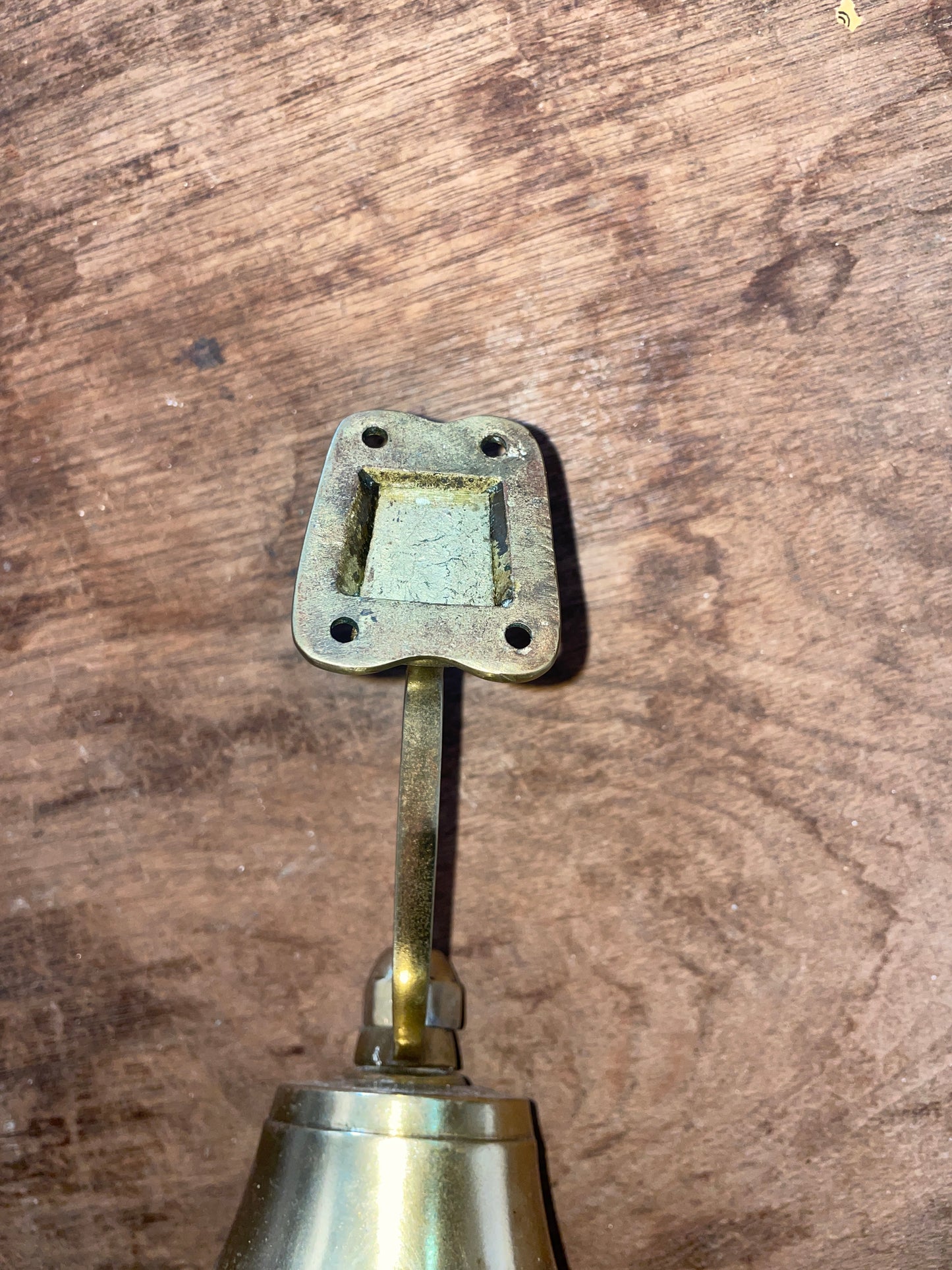 Brass 6” Diameter Ships Bell With Bracket