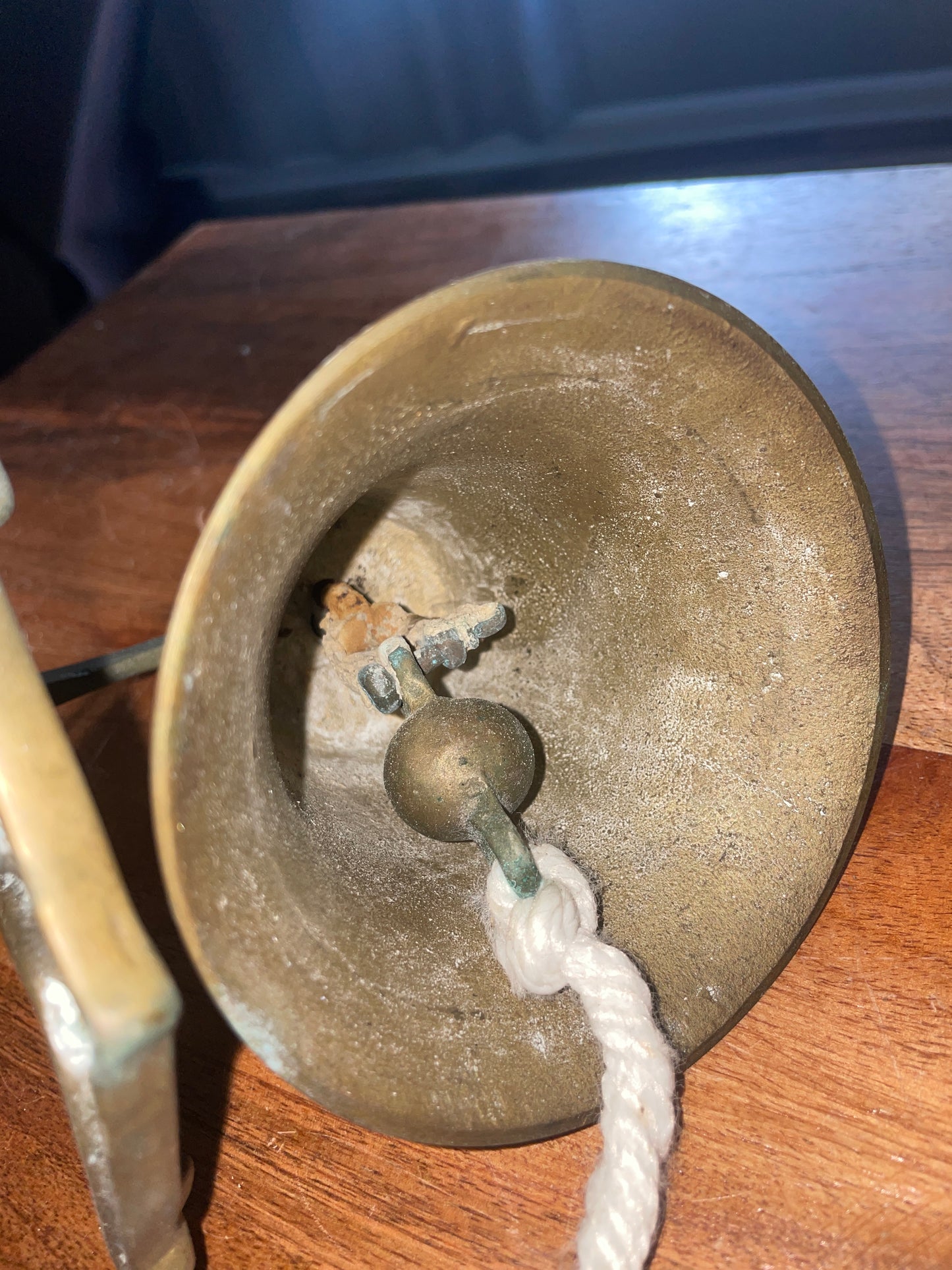 4” Brass Bell With Anchor Mounting