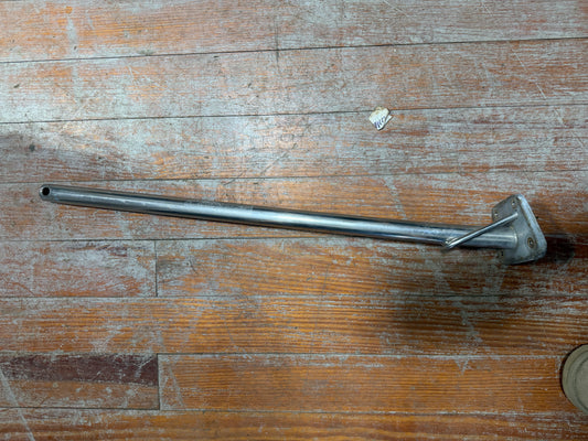 Stainless 24 1/4” Long Angled Stanchion Off A Catalina 27 - Thicker Base