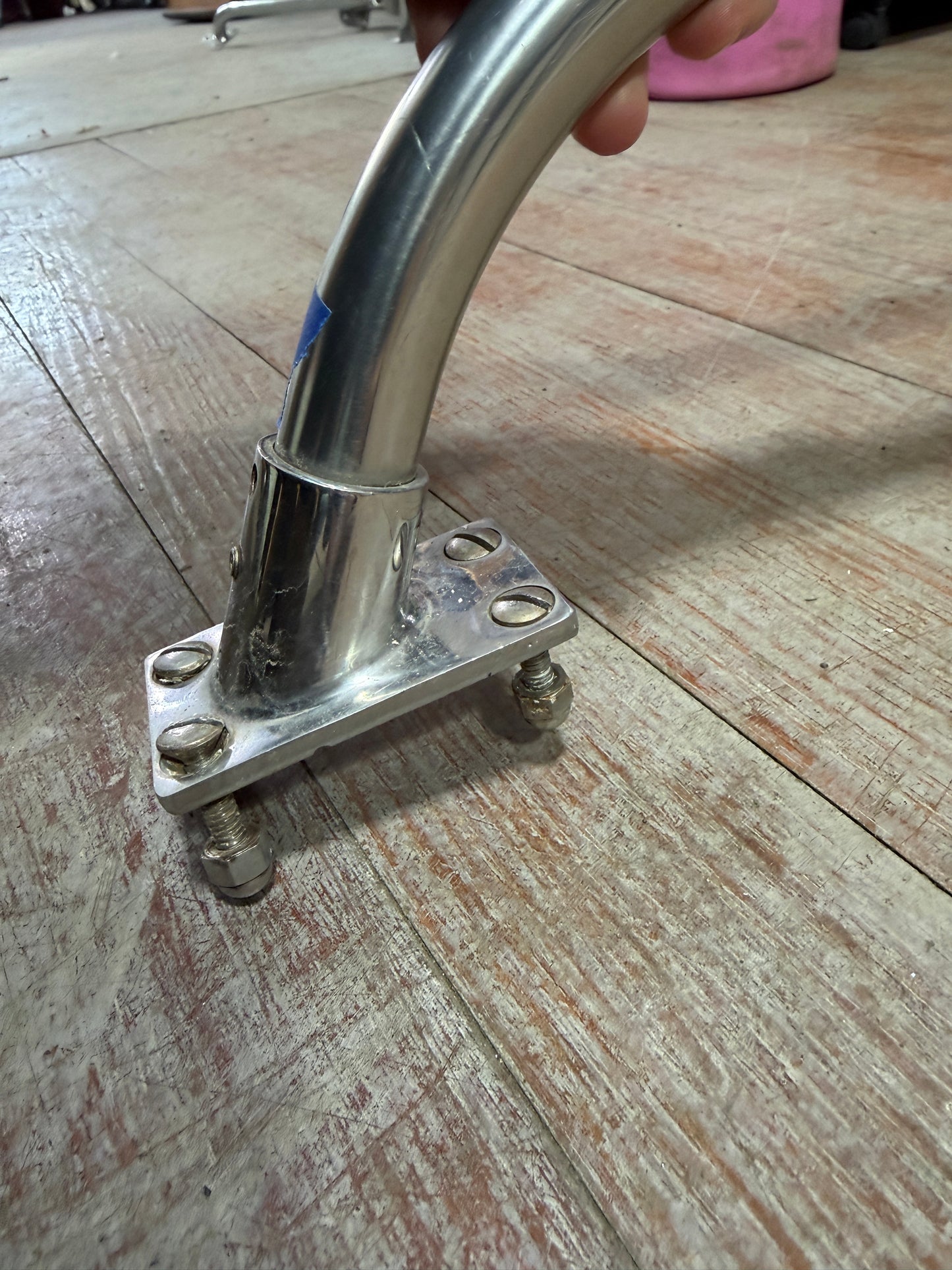 Stainless Steel Grab Bar - 26 1/4" Length - Alberg 30