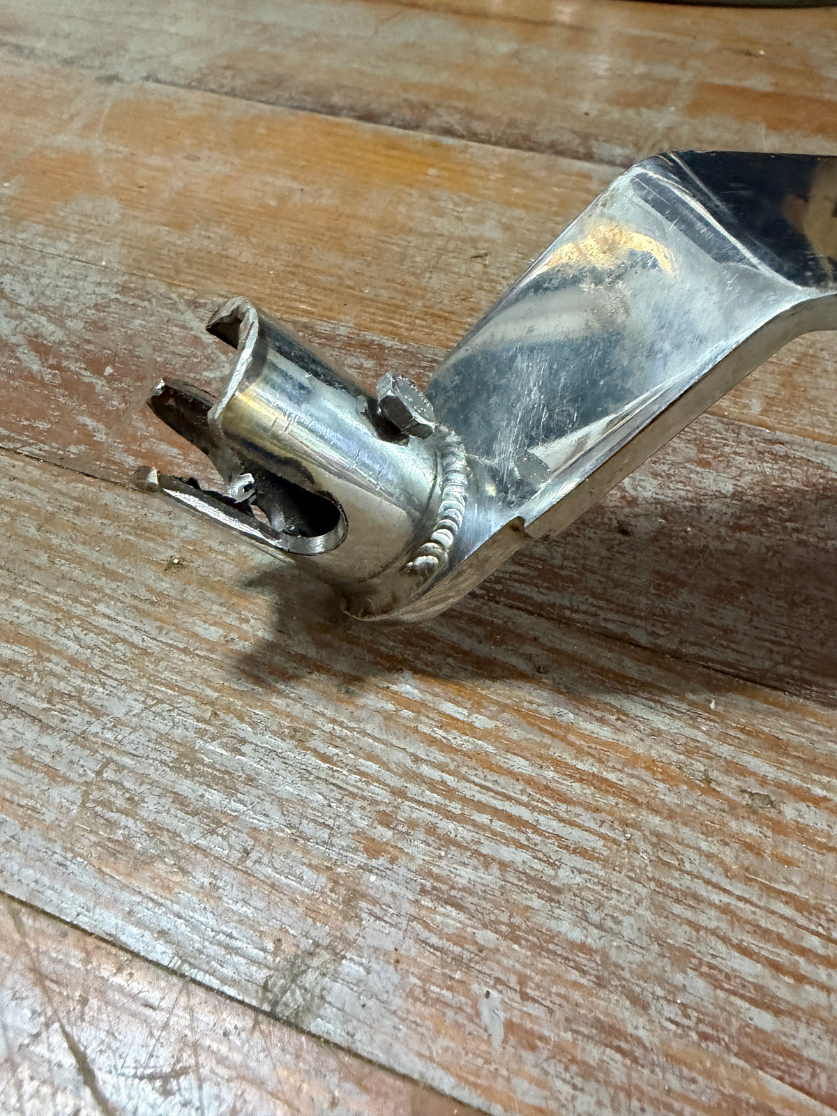 Stainless Steel Emergency Tiller Handle - 7/8" Shaft Insert - C&C 26