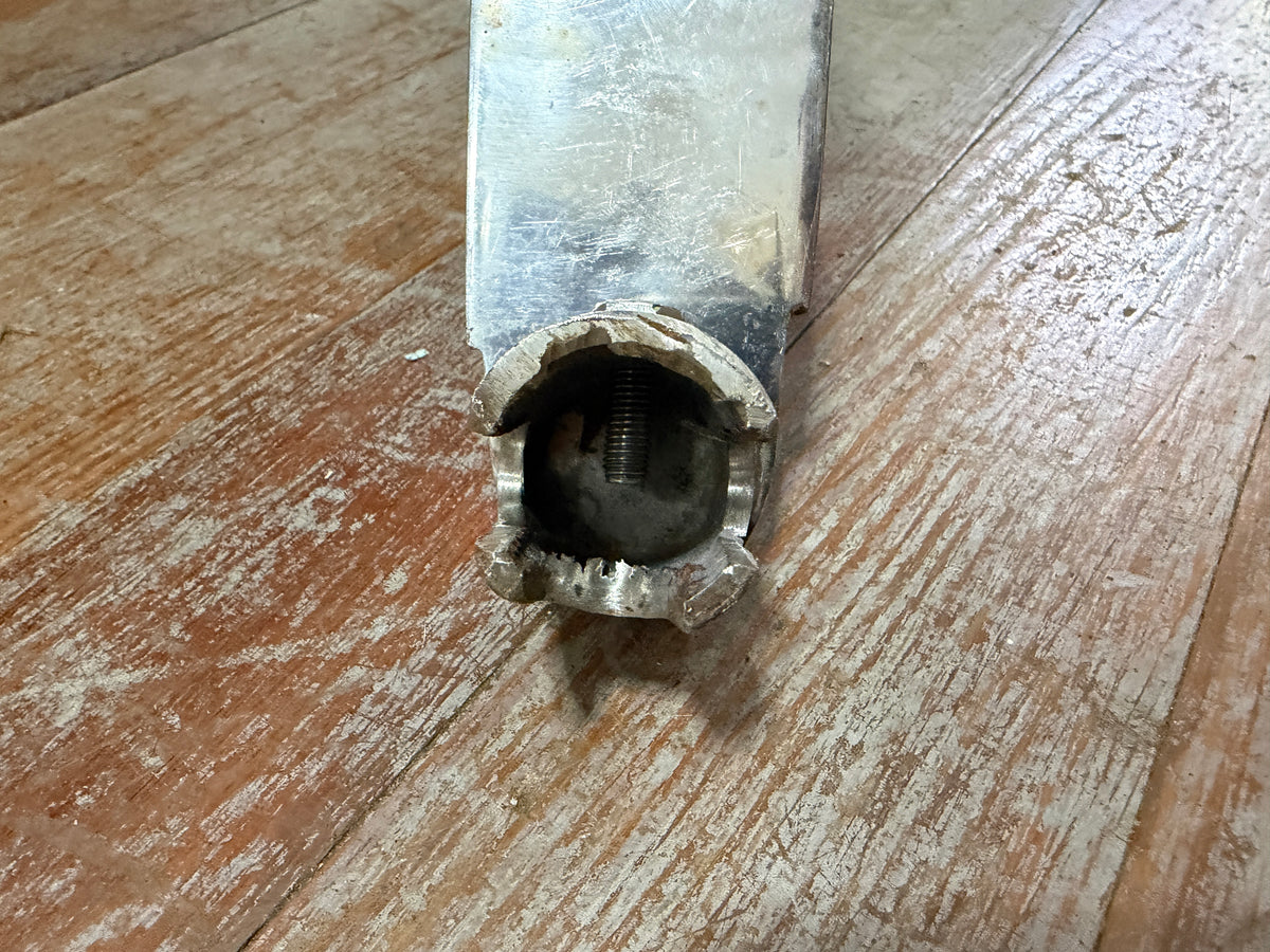 Stainless Steel Emergency Tiller Handle - 7/8" Shaft Insert - C&C 26