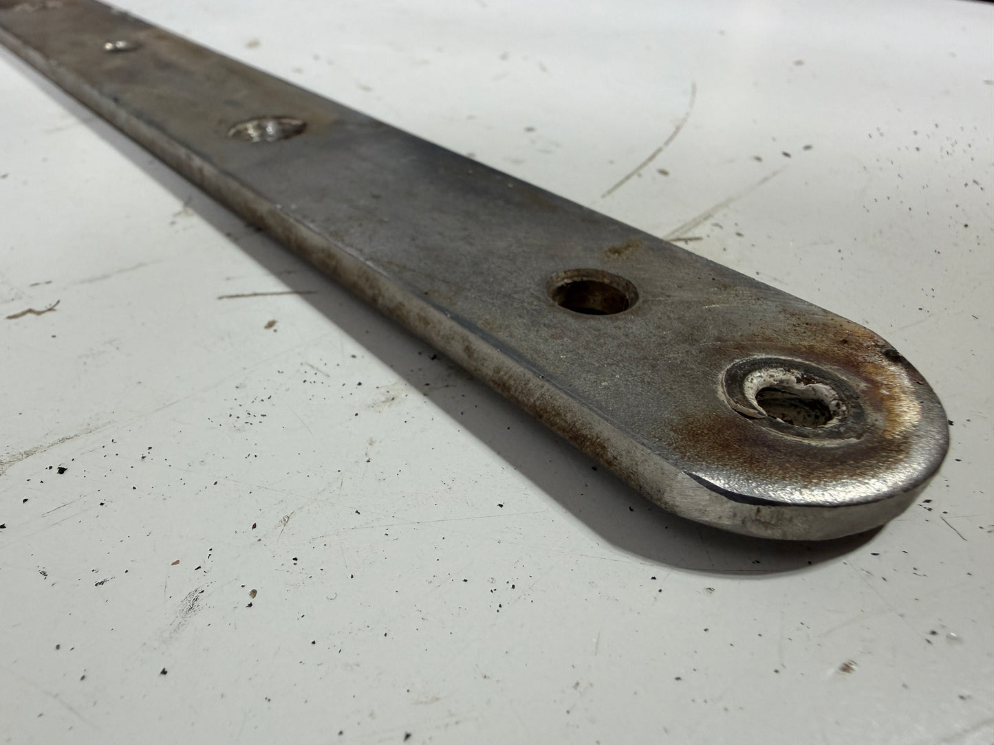 20" x 1 1/4" Stainless Genoa Track - Alberg 30