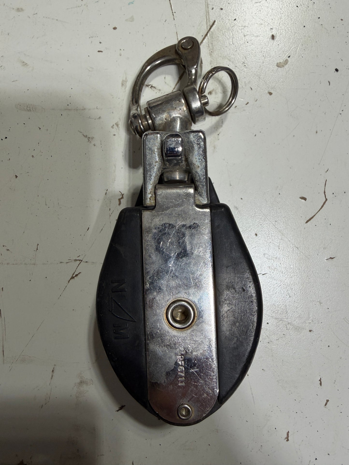 Nicro Marine Snatch Block - Twist Shackle - 7/16" Line