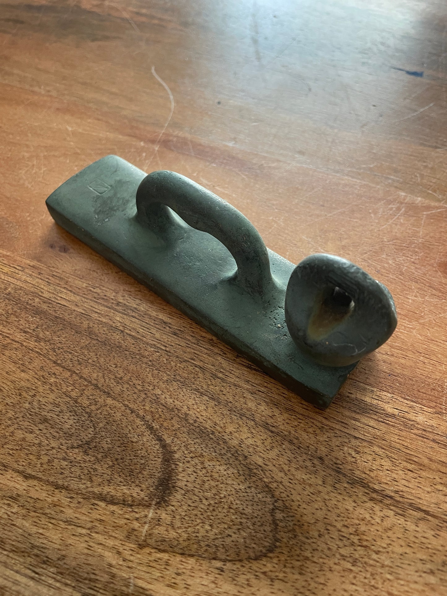 Solid Bronze 1” Pull Top Track Car