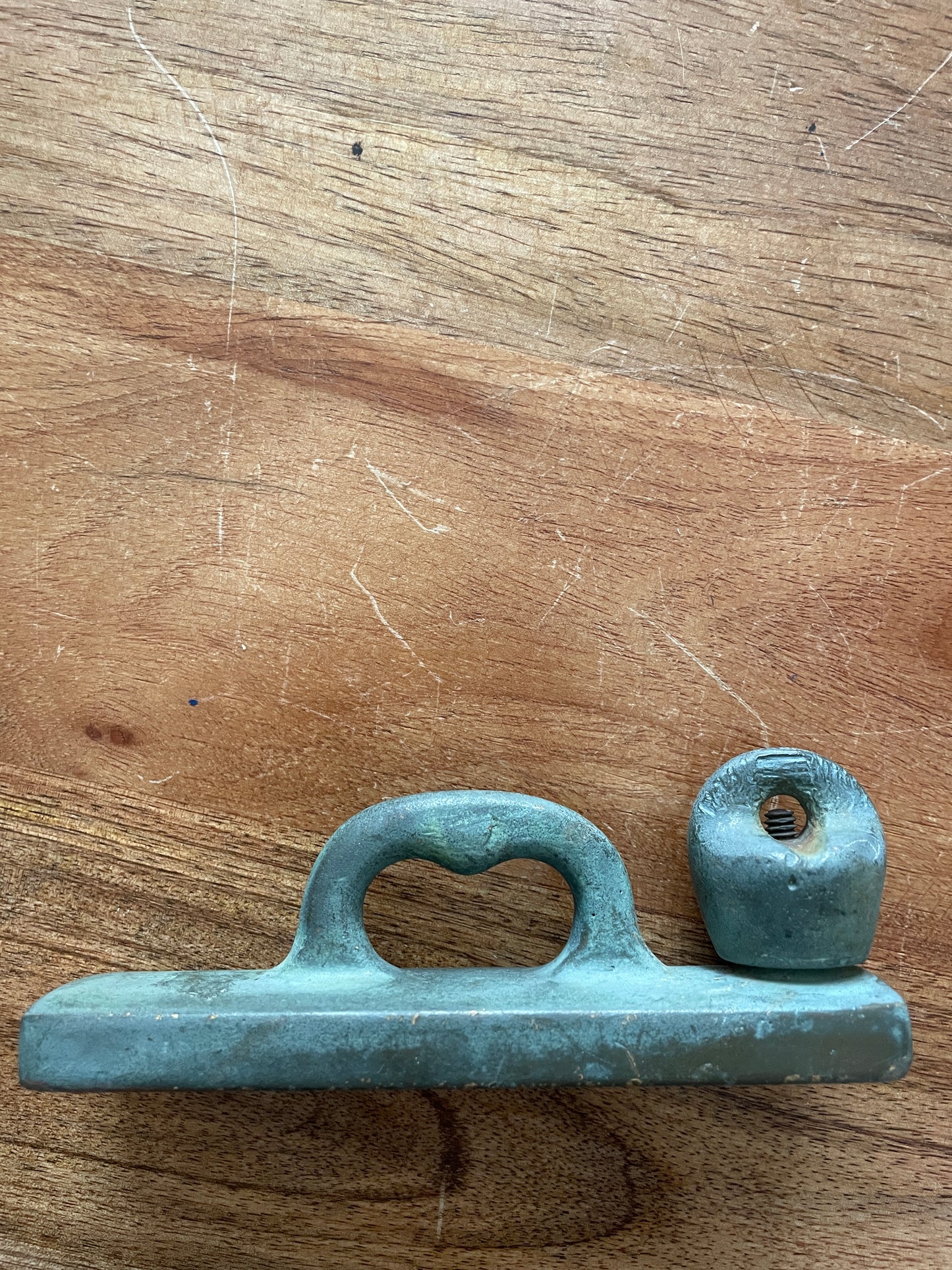 Solid Bronze 1” Pull Top Track Car