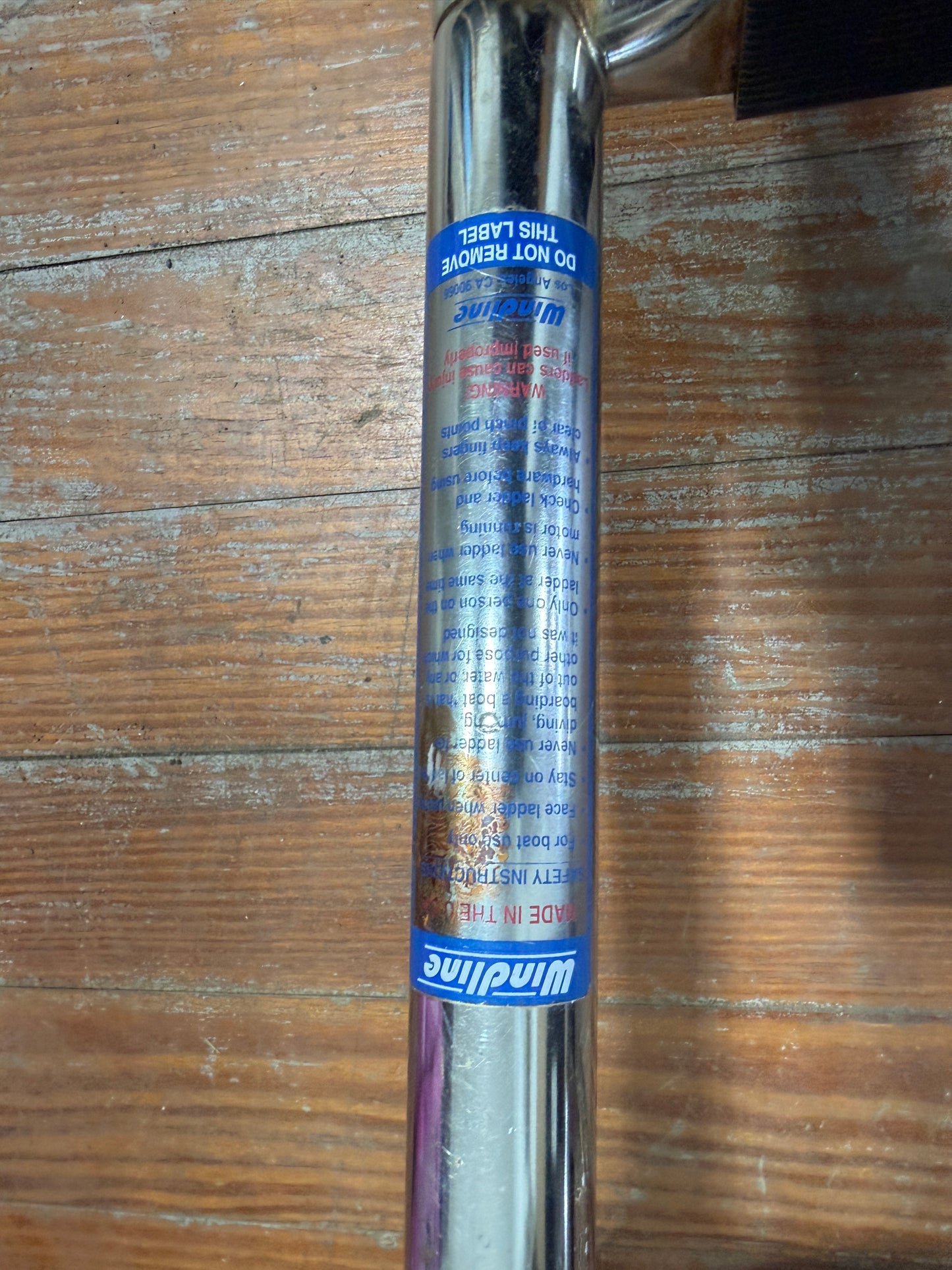 WindLine 3 Step Telescoping Ladder - Bent