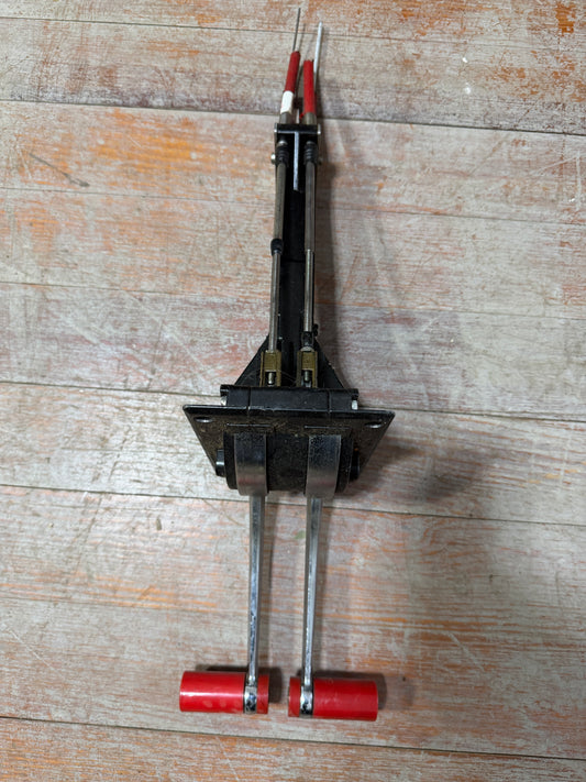 Dual Lever Control Box - Red